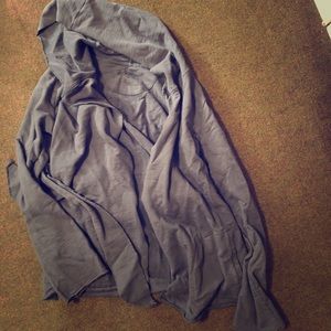 Grey Lucky Brand sweatshirt Medium